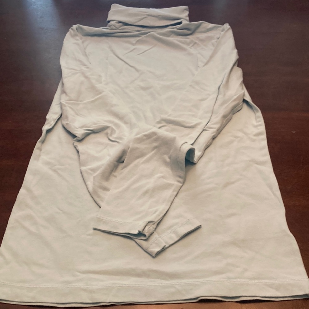 Eddie Bauer Long Sleeve Turtleneck - Light Gray